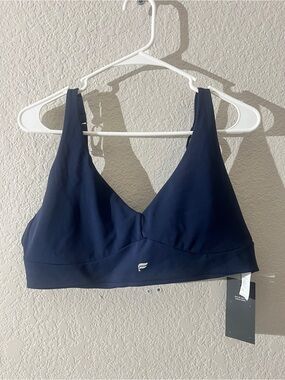 Nwt Fabletics Navy Blue Wireless Soft-Cup Bralette XL